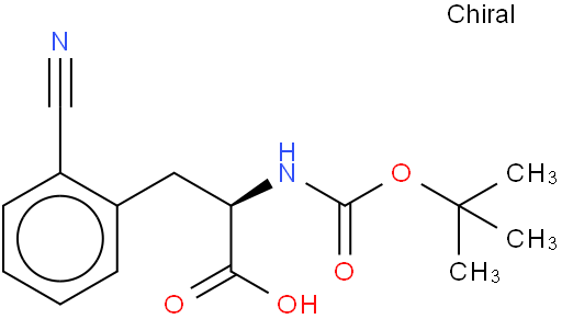 (R)-2-((tert-Butoxycarbonyl)amino)-3-(2-cyanophenyl)propanoic acid