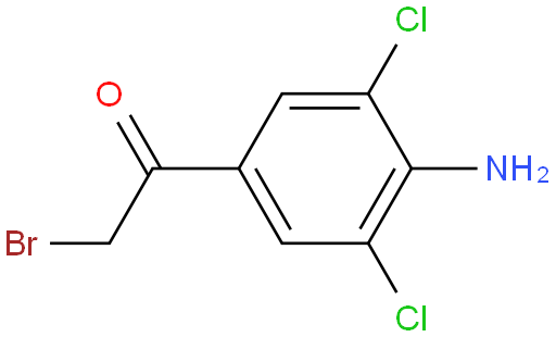 4-氨基-3,5-二氯-Α-溴代苯乙酮