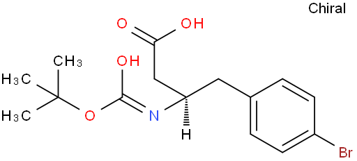 BOC-(R)-3-氨基-4-(4-溴苯基)-丁酸