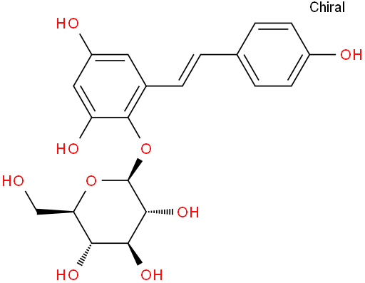 2,3,5,4＇-Tetrahydroxy stilbene-2-Ο-β-D-glucoside
