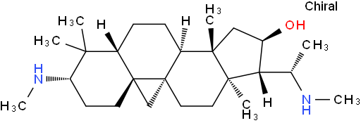9,19-CYCLOPREGNANE-3,20-DIAMINE,N,N',4,4,14-PENTAMETHYL-, (3,5,20S)-
