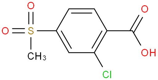 2-氯-4-甲磺酰基苯甲酸