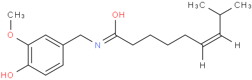 (Z)-N-(4-Hydroxy-3-methoxybenzyl)-8-methylnon-6-enamide