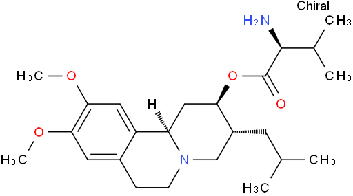 (S)-(2R,3R,11bR)-3-Isobutyl-9,10-dimethoxy-2,3,4,6,7,11b-hexahydro-1H-pyrido[2,1-a]isoquinolin-2-yl 2-amino-3-methylbutanoate