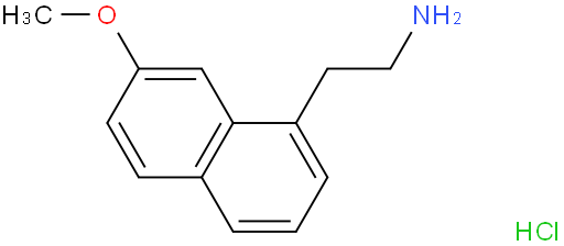 2-(7-甲氧基萘-1-基)乙胺盐酸盐