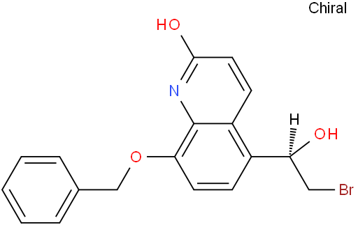 8-苄氧基-5-((R)-2-溴-1-羟基乙基)-1H-喹啉-2-酮
