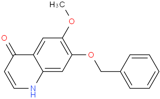7-(苄氧基)-6-甲氧基喹啉-4-醇