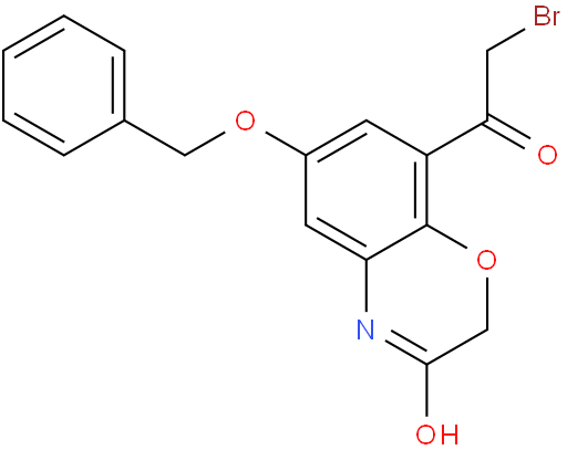 6-(苄氧基)-8-(2-溴乙酰基)-2H-苯并[b][1,4]咯嗪-3(4H)-酮