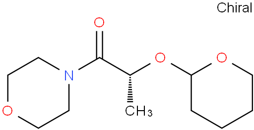 4-[(2R)-1-氧代-2-[(四氢-2H-吡喃-2-基)氧基]丙基]吗啉—