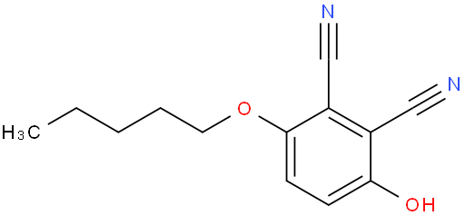 3-羟基-6-(戊氧基)邻苯二甲腈