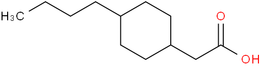 2-(4-丁基环己基)乙酸