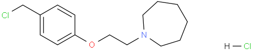 1-(2-(4-(氯甲基)苯氧基)乙基)氮杂环庚烷盐酸盐
