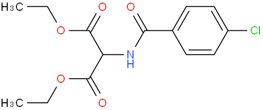 4-氯苯甲酰氨基丙二酸二乙酯