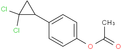 4-(2,2-二氯环丙基)乙酸苯酯