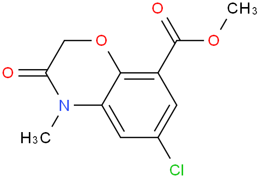 6-氯-4-甲基-3-氧代-3,4-二氢-2H-苯并[b][1,4]恶嗪-8-甲酸甲酯
