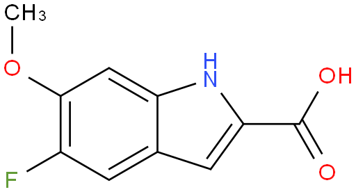 5-氟-6-甲氧基-1H-2-吲哚甲酸