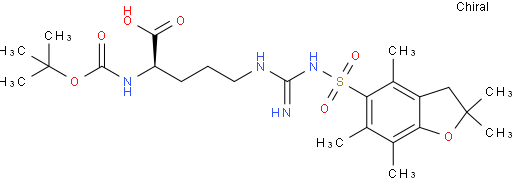 N-叔丁氧羰基-2,2,4,6,7-五甲基二氢苯并呋喃-5-磺酰-D-精氨酸