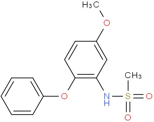 N-(5-甲氧基-2-苯氧基苯基)甲磺酰胺