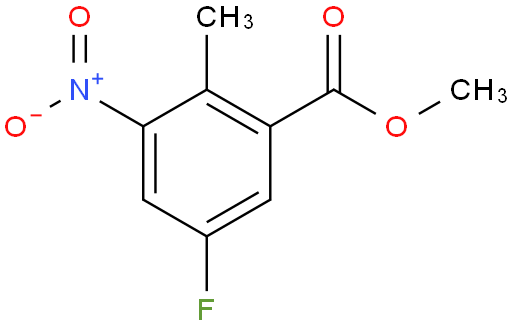 5-氟-2-甲基-3-硝基苯甲酸甲酯