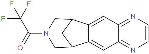 7,8,9,10-四氢-8-(三氟乙酰基)-6,10-甲桥-6H-吡嗪并[2,3-H][3]苯并氮杂卓